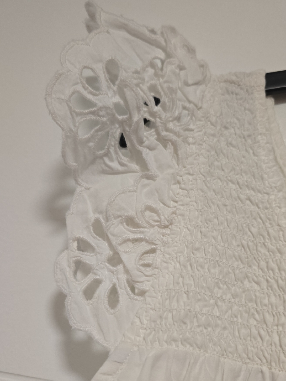White Kaftan Maxi Dress - Medium - Picture 5 of 9